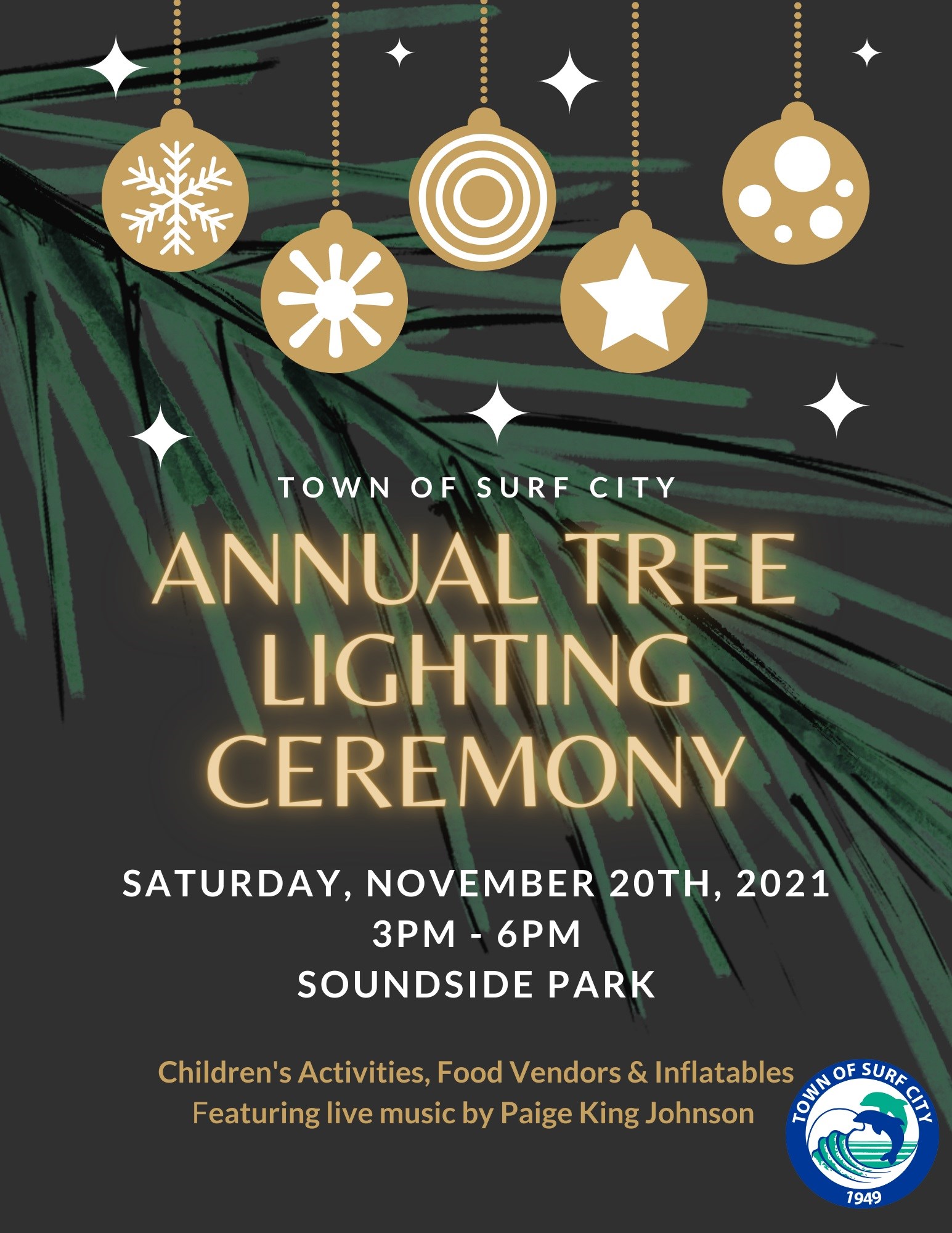Annual Surf City Tree Lighting Ceremony